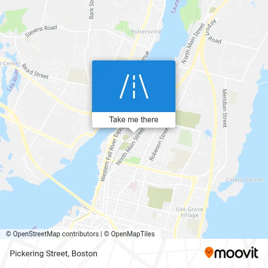 Pickering Street map