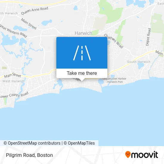 Pilgrim Road map
