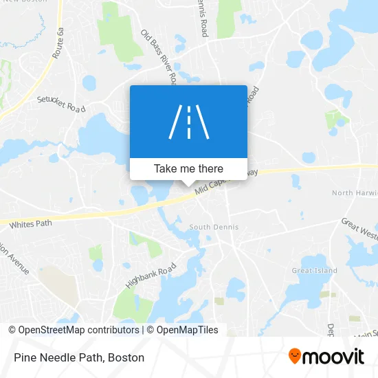 Pine Needle Path map