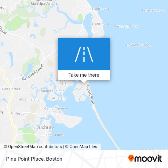 Mapa de Pine Point Place