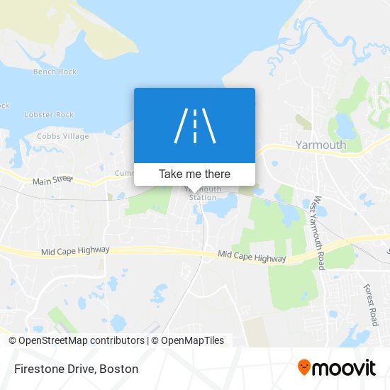 Firestone Drive map