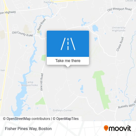Mapa de Fisher Pines Way