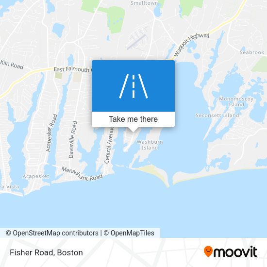 Mapa de Fisher Road