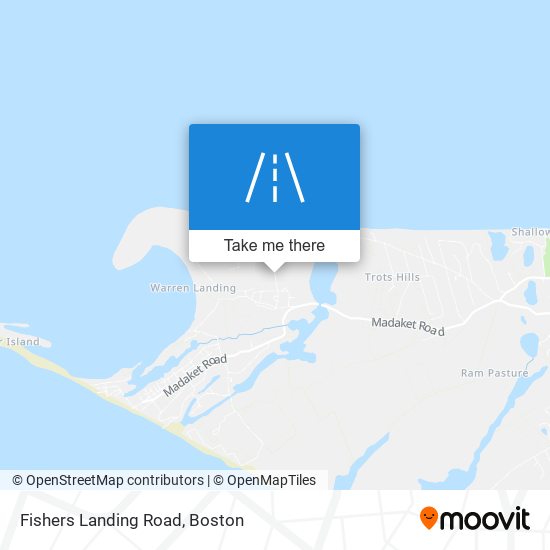 Mapa de Fishers Landing Road