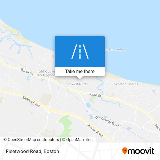 Mapa de Fleetwood Road