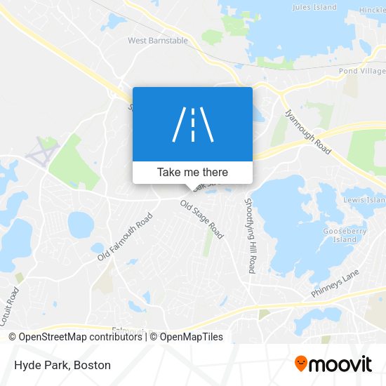 Mapa de Hyde Park