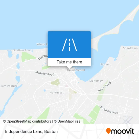 Independence Lane map