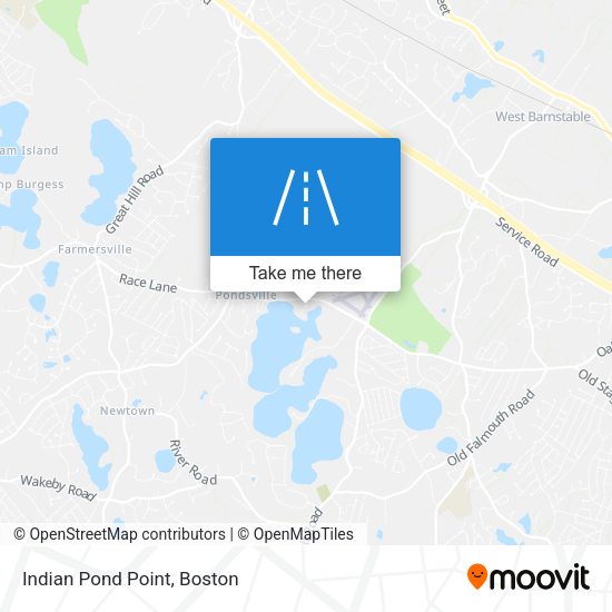 Mapa de Indian Pond Point