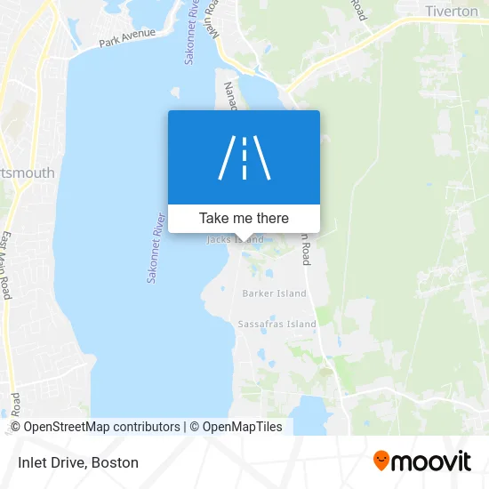 Inlet Drive map