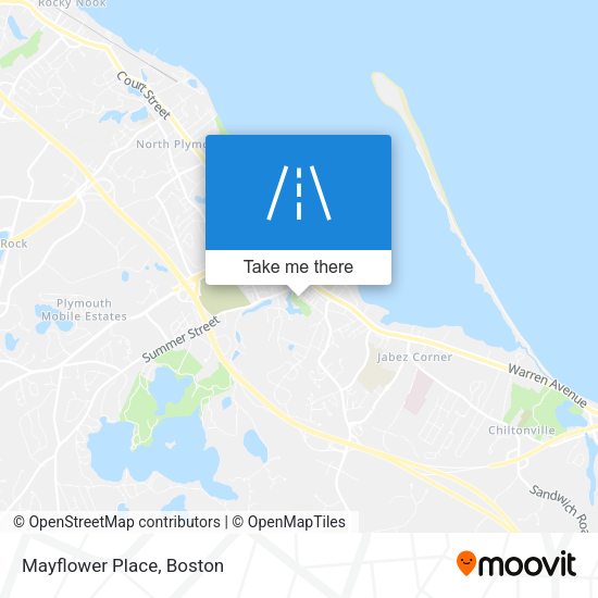 Mapa de Mayflower Place
