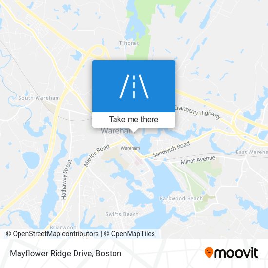 Mayflower Ridge Drive map