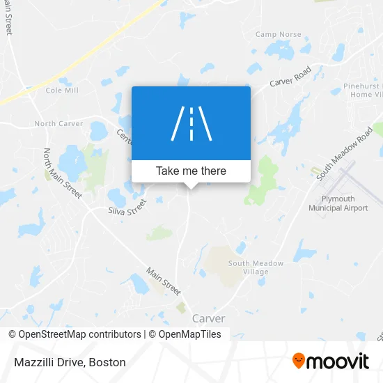 Mazzilli Drive map