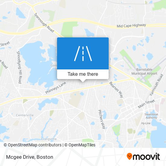 Mapa de Mcgee Drive