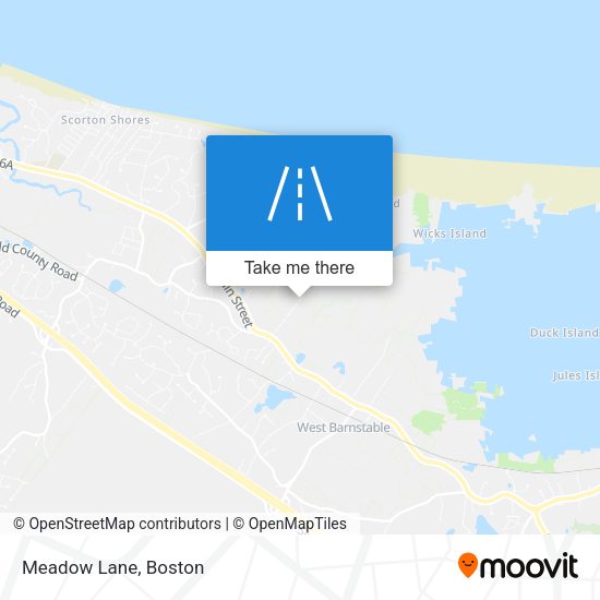Mapa de Meadow Lane