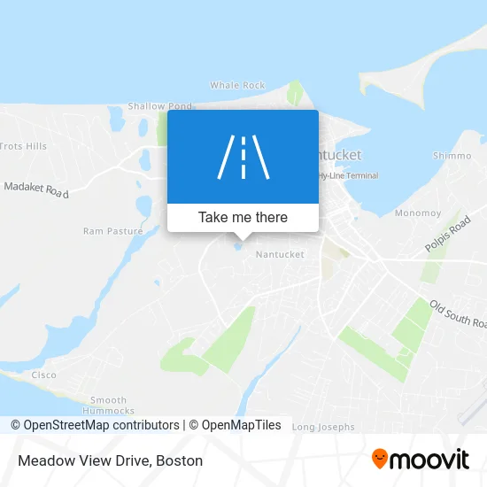 Meadow View Drive map