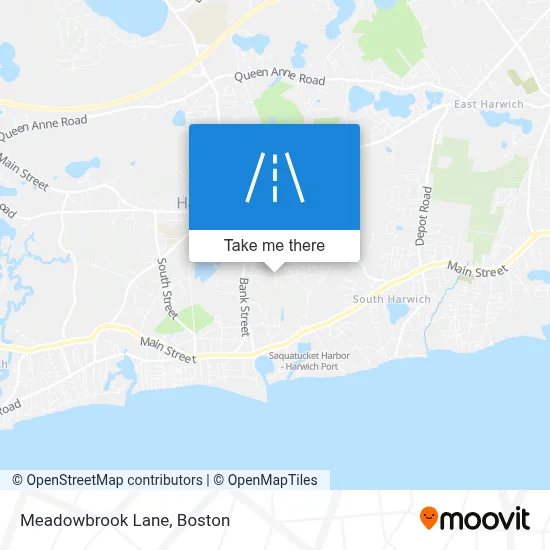 Meadowbrook Lane map