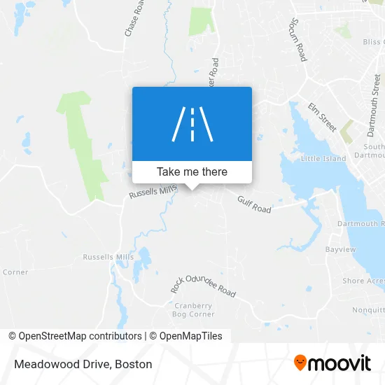 Meadowood Drive map