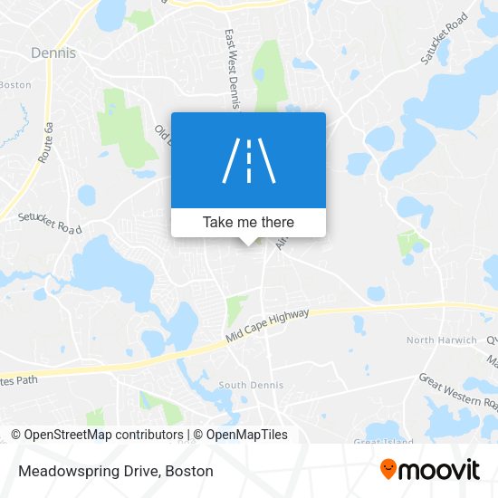 Mapa de Meadowspring Drive