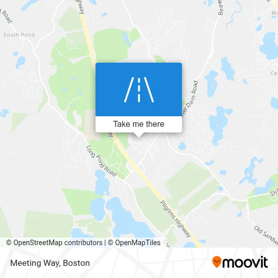 Meeting Way map