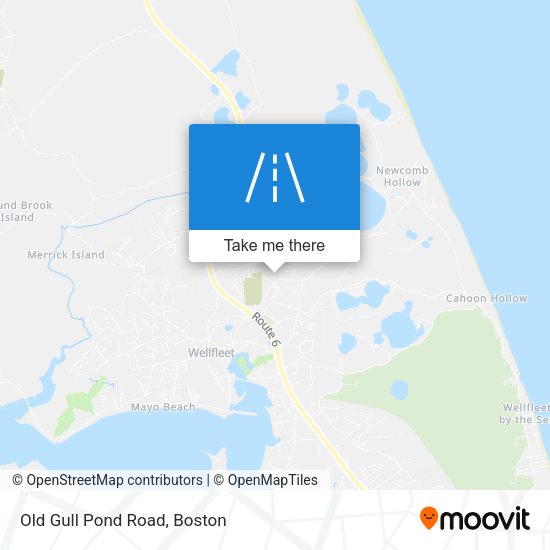 Mapa de Old Gull Pond Road