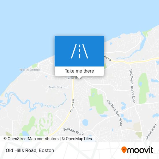 Mapa de Old Hills Road