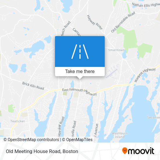 Mapa de Old Meeting House Road
