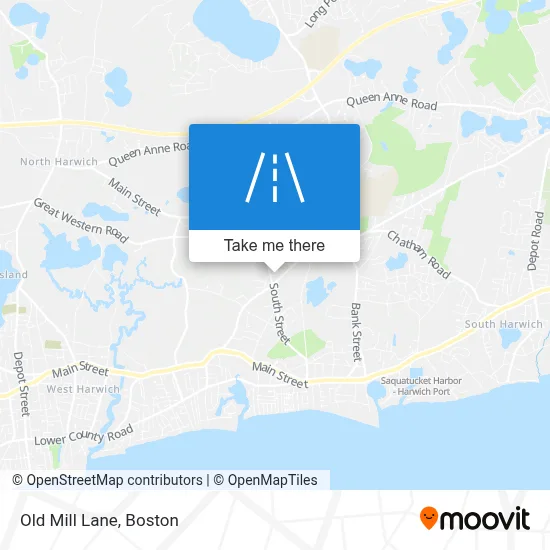 Old Mill Lane map