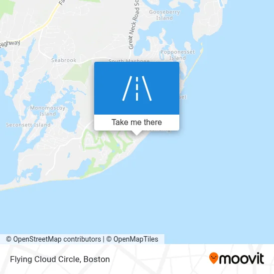 Flying Cloud Circle map