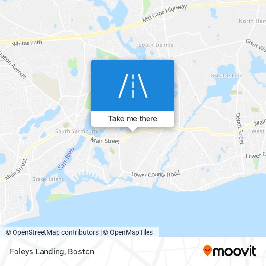 Foleys Landing map