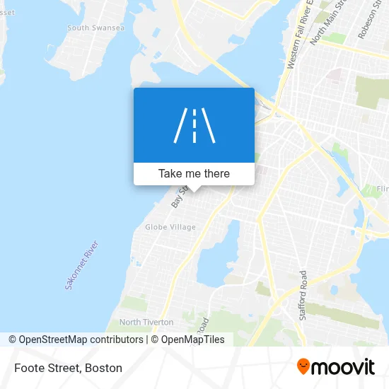Foote Street map
