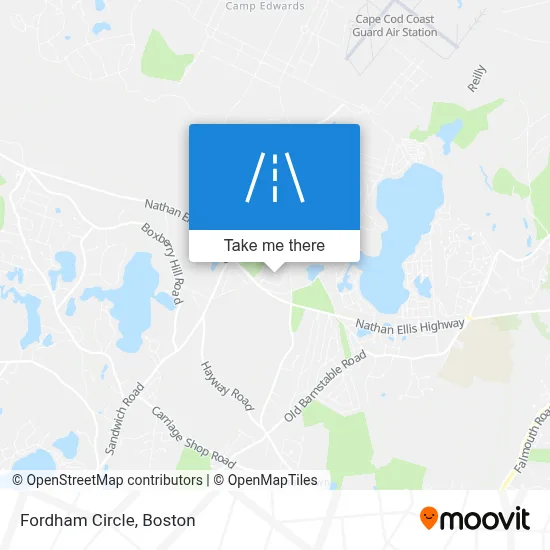 Fordham Circle map