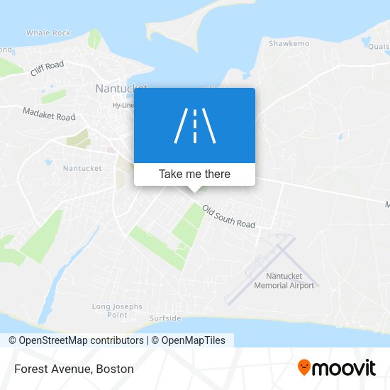 Mapa de Forest Avenue