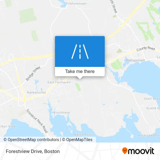Forestview Drive map