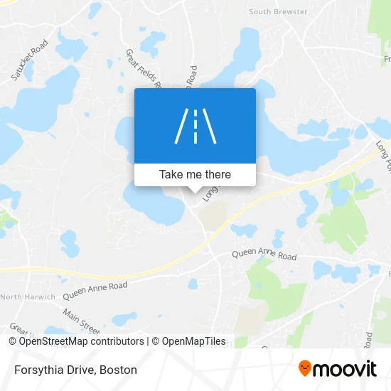 Forsythia Drive map