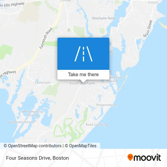 Four Seasons Drive map