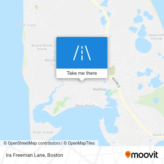 Ira Freeman Lane map