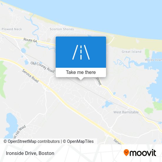 Mapa de Ironside Drive