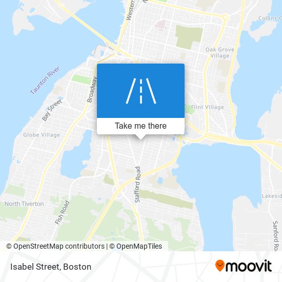 Mapa de Isabel Street