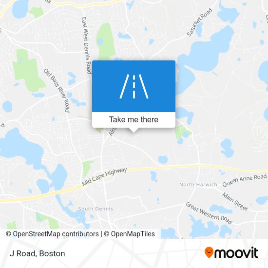 Mapa de J Road
