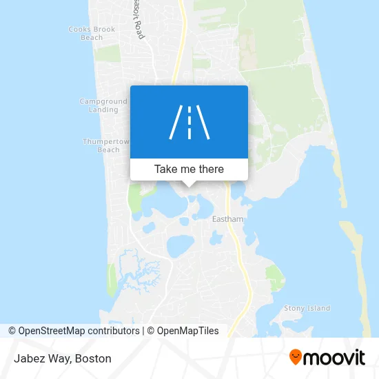 Jabez Way map