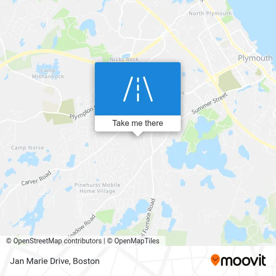 Jan Marie Drive map