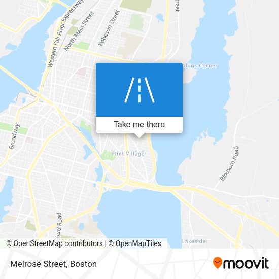 Mapa de Melrose Street