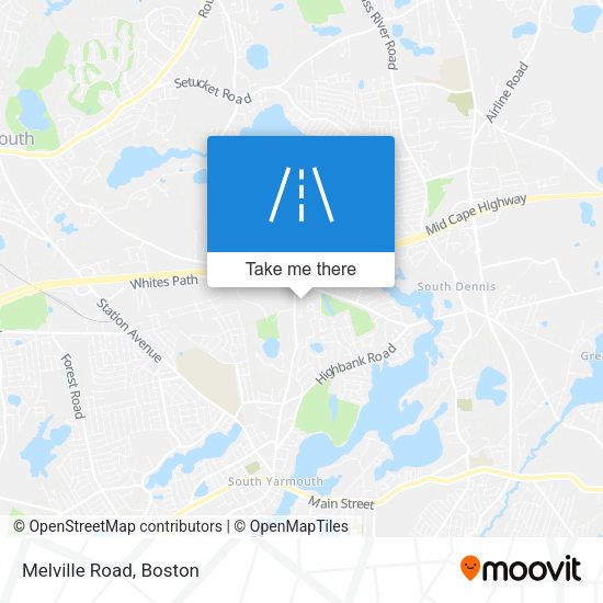 Mapa de Melville Road