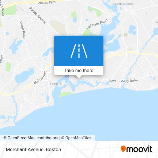 Mapa de Merchant Avenue