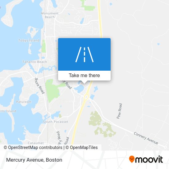 Mapa de Mercury Avenue