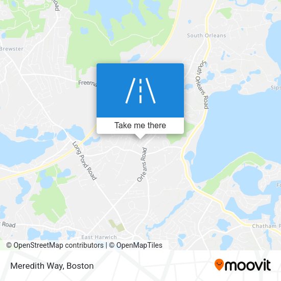 Mapa de Meredith Way