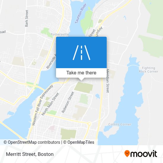 Mapa de Merritt Street