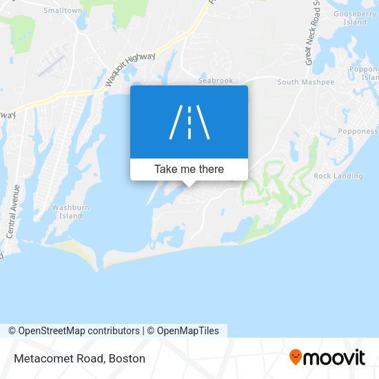 Mapa de Metacomet Road
