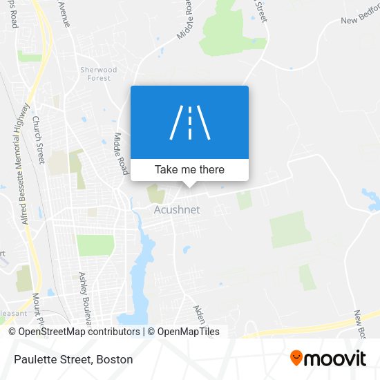 Mapa de Paulette Street