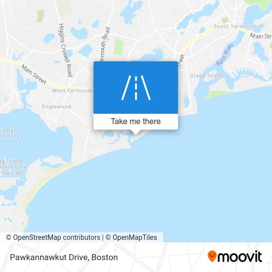 Pawkannawkut Drive map